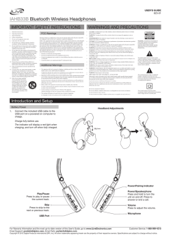 IAHB33B Users Manual English