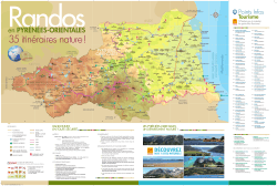Carte Randonnées des Pyrénées-Orientales en téléchargement