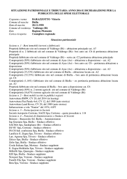 2014 - Consiglio Regionale del Piemonte
