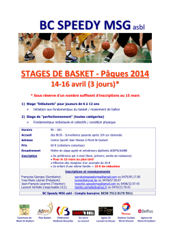 Basket Club Speedy Mont-St-Guibert