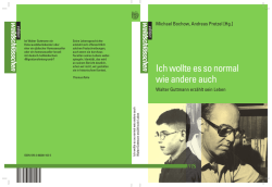 Ich wollte es so normal wie andere auch - Buch.de