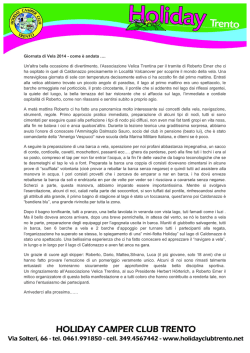 resoconto della meravigliosa giornata trascorsa presso l