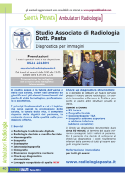 Ambulatori di Radiologia