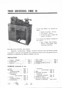 doc d&eacute;taill&eacute;e du Crouzet TC125
