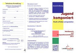 Musik beherrscht unser Leben wie keine zweite Kunst
