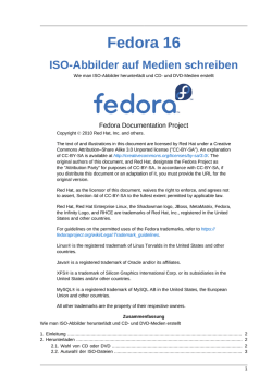 ISO-Abbilder auf Medien schreiben - Wie man ISO-Abbilder
