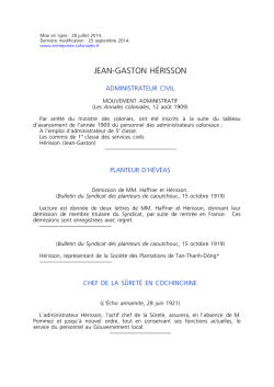 Jean-Gaston - Les entreprises coloniales fran&ccedil;aises