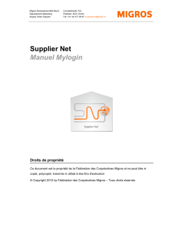 Supplier Net Manuel Mylogin