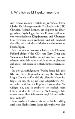 1. Wie ich zu EFT gekommen bin - Omega Verlag