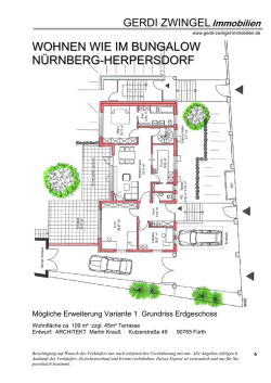 WOHNEN WIE IM BUNGALOW NÜRNBERG-HERPERSDORF