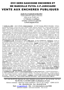 Liste de vente - Interencheres