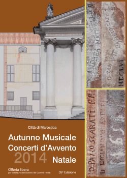 brochure autunno musicale 2014