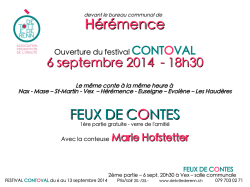 H&eacute;r&eacute;mence FEUX DE CONTES