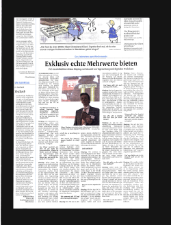 Interview mit Gesch&auml;ftsf&uuml;hrer Klaus Rieping