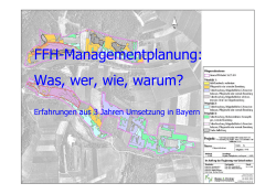 FFH-Managementplanung: Was, wer, wie, warum? - Geise & Partner