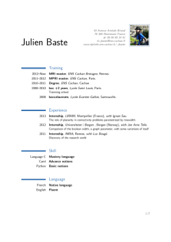 Julien Baste &ndash;