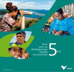 5Pacte pour un d&eacute;veloppement durable du Grand Sud