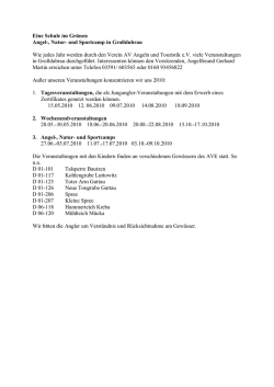 Eine Schule im Gr&uuml;nen Angel-, Natur- und Sportcamp in