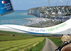 Guide Touristique 2014 - Office du tourisme de Criel-sur-Mer