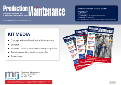 Production Maintenance
