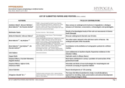 HYPOGEA2015