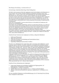 Mein Hengst soll zur Körung - wie bereite ich ihn vor? Dr. Kai
