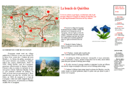 FICHE RANDO CUCUGNAN - QUERIBUS