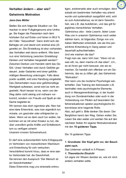 Verhalten ändern – aber wie? Geheimnis Motivation