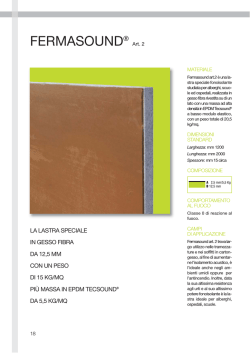 Fermasound GPB - rischio rumore
