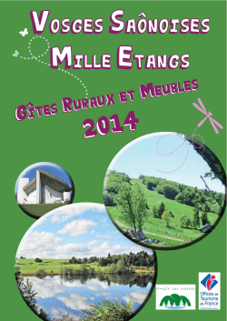gites 2014 3avril2014 - Office de Tourisme de la Haute Vallée de l