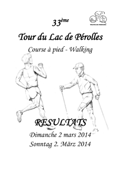 33 Tour du Lac de Pérolles RESULTATS
