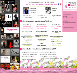 communique de presse festival fashion night couture 2014