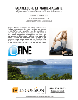 GUADELOUPE ET MARIE-GALANTE