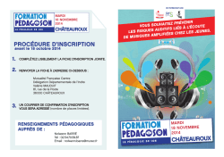 plaquette p&eacute;dagogique