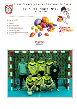 Echos des Jeunes &ndash; 2007 &ndash; 200&ccedil;8 N&deg;2 : 07/10/07