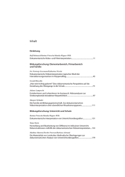 Inhalt - Verlag Barbara Budrich