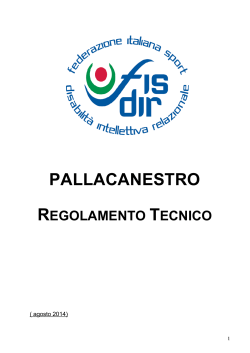 Regolamento Campionato Italiano Pallacanestro s.s.2015