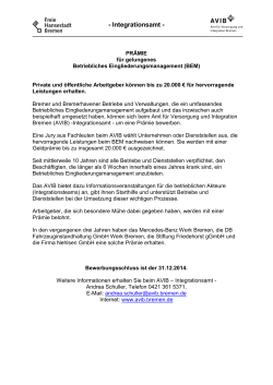 Integrationsamt - Amt für Versorgung und Integration Bremen