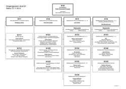 Organigramm Amt 61