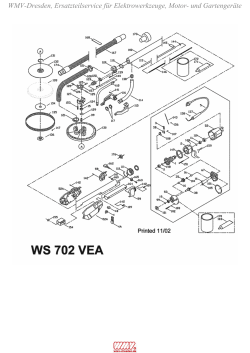 WS_702_VEA_230_CEE-PC_FLEX, Ersatzteile