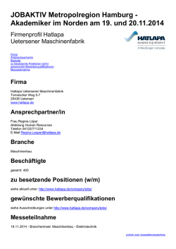 Hatlapa Uetersener Maschinenfabrik