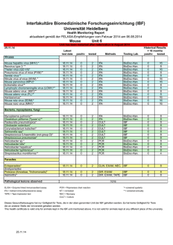 Interfakult&auml;re Biomedizinische Forschungseinrichtung (IBF
