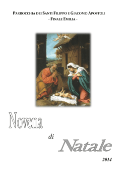 Download (PDF, 1.6MB) - Parrocchia SS Filippo e Giacomo Finale