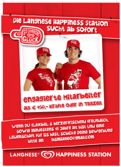 Download Jobangebot (PDF, 2.8MB) - Milaneo