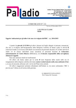 IRC a.s. 2014