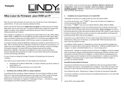 Français Mise à jour du Firmware pour KVM sur IP