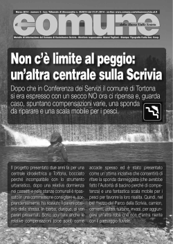 Nr. 13 - MARZO 2014 - Comune di Castelnuovo Scrivia