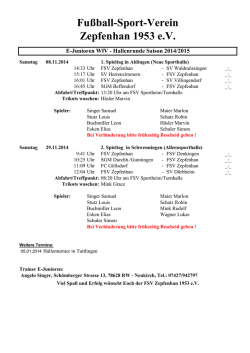 Hallenrunde-E-Junioren_ 2014-2015 - FSV Zepfenhan