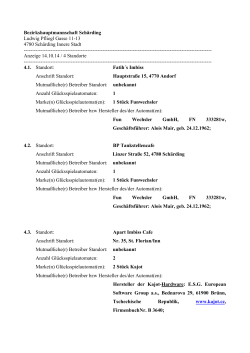 BH Schärding - Spieler-info.at
