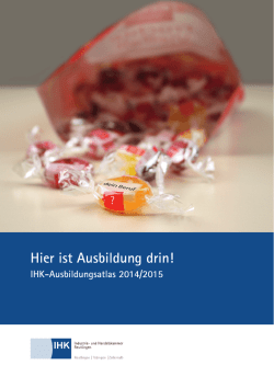 Hier ist Ausbildung drin! - IHK Reutlingen